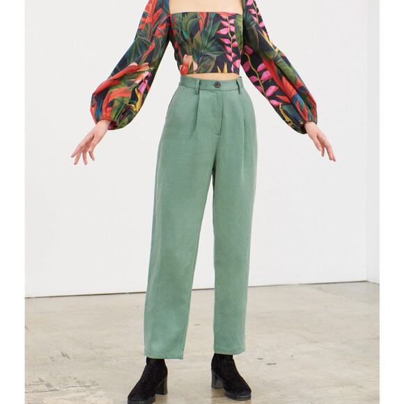 Mara Hoffman Dita Pant Moss - Picture 11 of 11